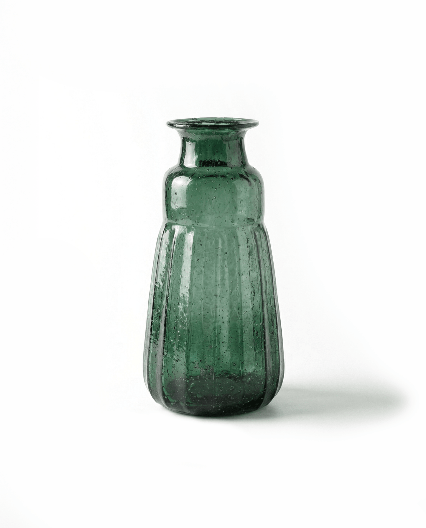 Vase aus Recyclingglas