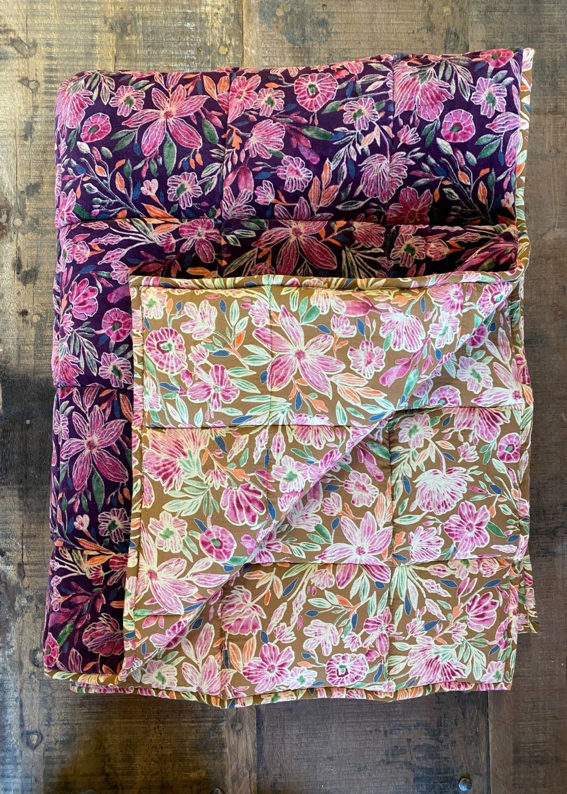 Fluwelen quilt