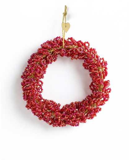 Beaded Wreath Ornament