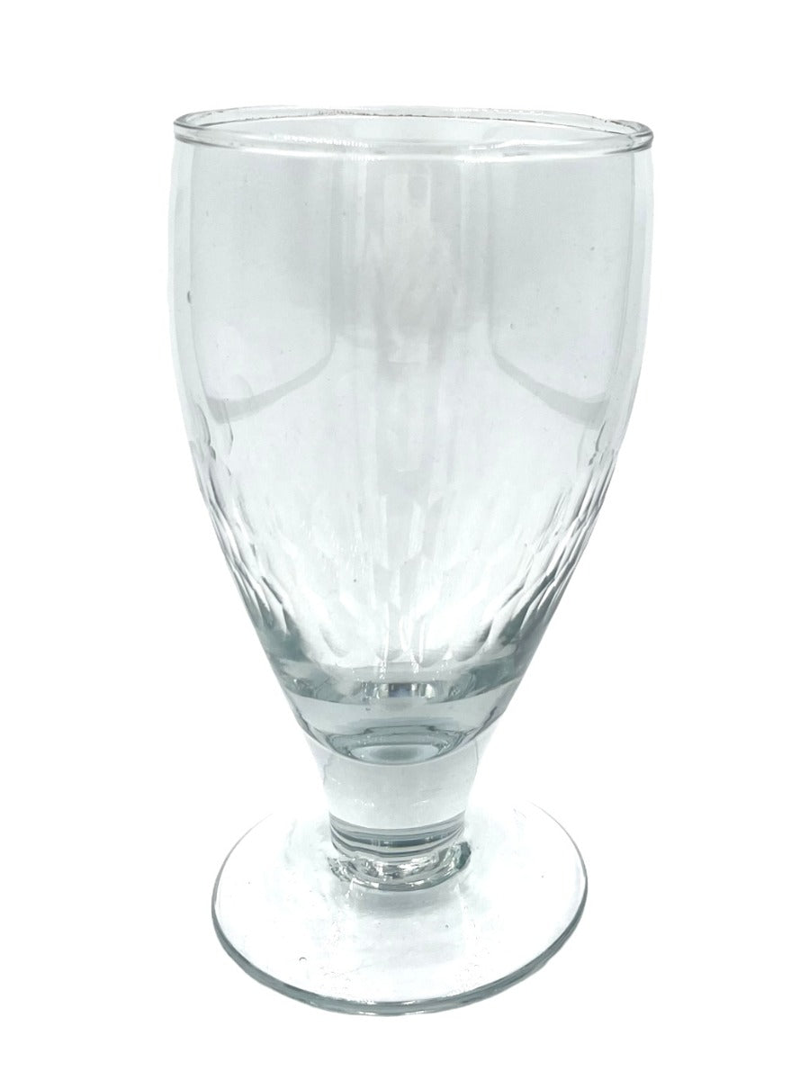 Hand-cut wine glass