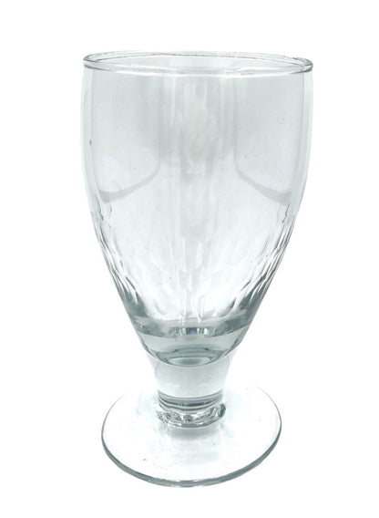 Hand-cut wine glass