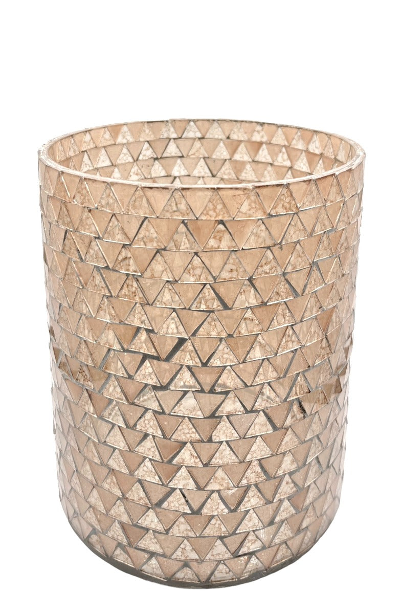 Vase triangle mosaic
