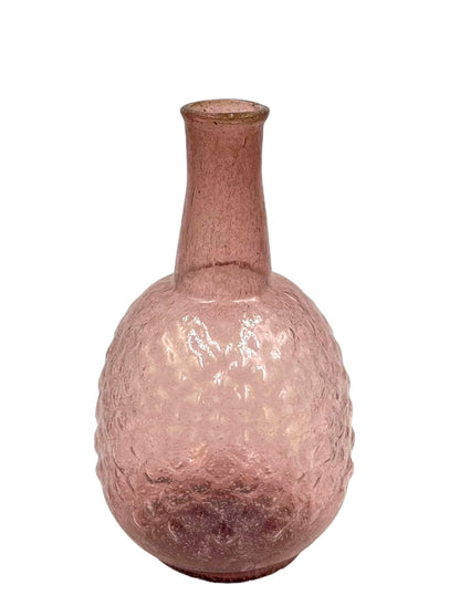 Vase recycled glass lilac