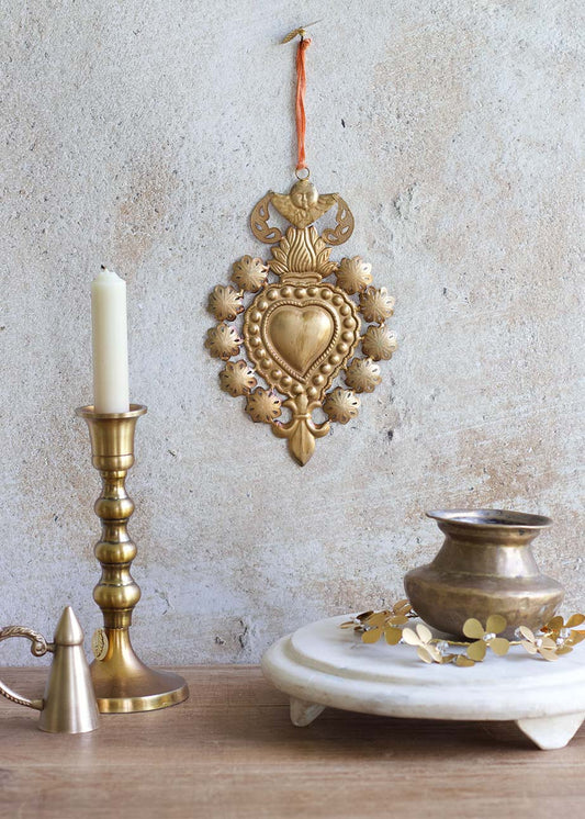 Sacred heart ornament