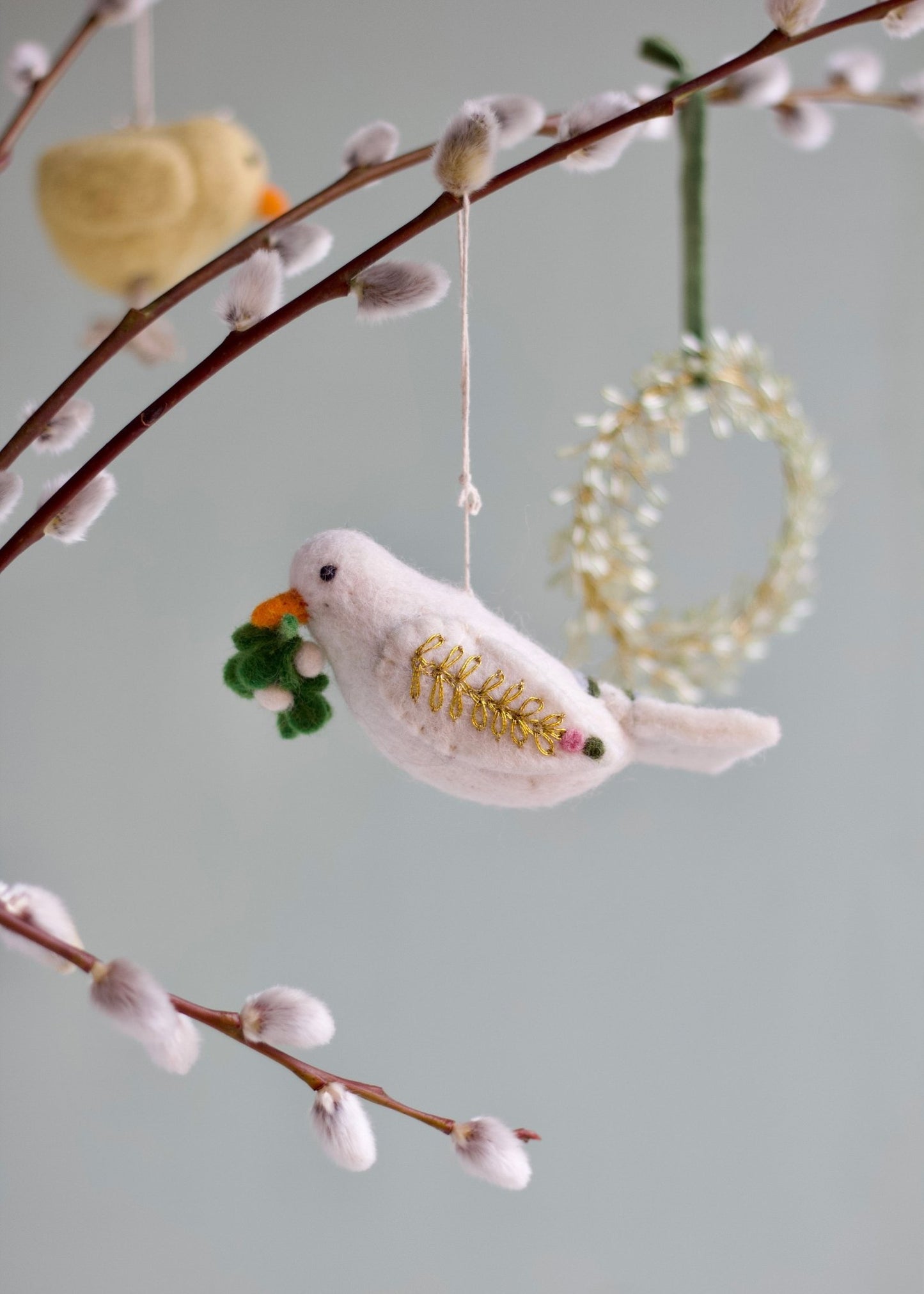 Vilten Ornament Duif