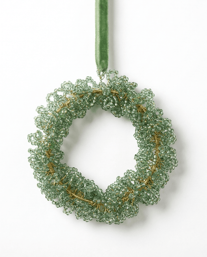 Beaded Wreath Ornament
