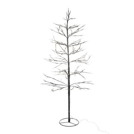 De schuld geven Kiezen doorboren Kerstboom met LED verlichting (large)