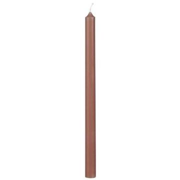 Taper candles rose - set of 10