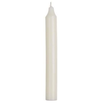 Rustic candles Ivory - set of 6